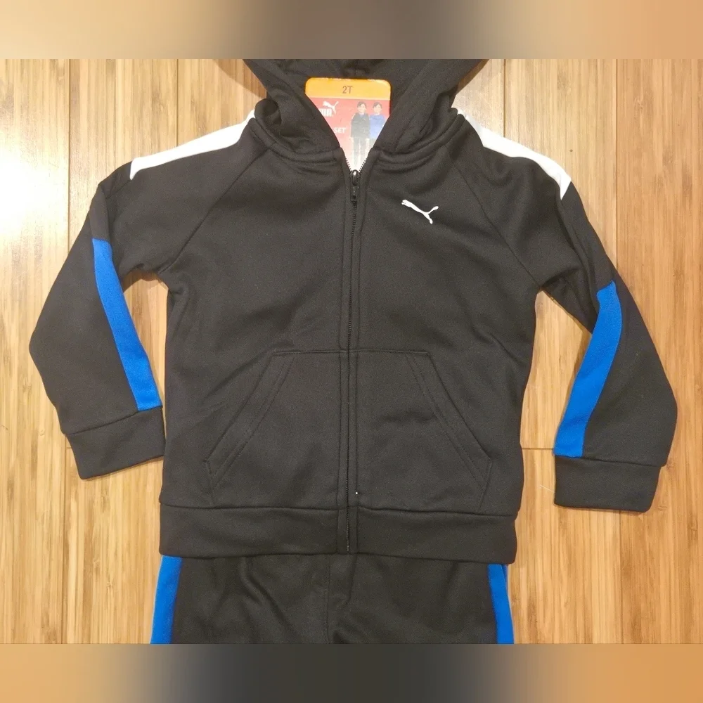 NWT Puma 3 Piece Hoodie Set